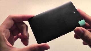 REVIEW Power Bank Card 2500mAh Worlds Thinnest Power Bank [upl. by Sheffy]