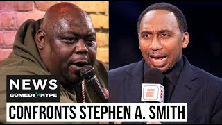 Faizon Love Checks Stephen A Smith For Dissing OJ Simpson BET Tribute quotNot Like Usquot  CH News [upl. by Dynah]