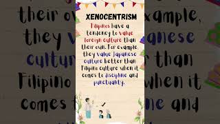 culturaldifferences cultural relativism ethnocentrism xenocentrism ucsp culture society shs [upl. by Kcireddor]