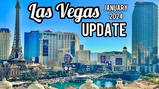 Vegas Winter Update January 2024 Everything YOU Need To Know Las Vegas Convention Season [upl. by Wymore75]