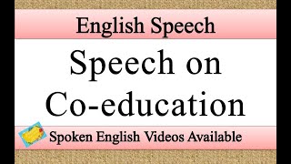 Essay on Co Education in English Write essay on CoEducation  essay writing essay English [upl. by Costa405]