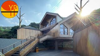 Tour In Senbo Resort Hangzhou Tree House By WH studio In HANGZHOU CHINA [upl. by Wendie891]