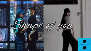 Ed SheeranShape of you 小橘×社长 编舞 dance cover [upl. by Anglo]