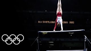 How Svetlana Khorkina became Uneven Bars Olympic Champion [upl. by Sheridan]