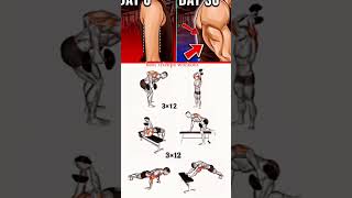 triceps workout 💪🏻😱workout exercise explore reels [upl. by Magocsi]