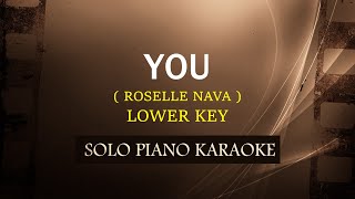 YOU  ROSELLE NAVA   LOWER KEY  COVERCY [upl. by Atiuqihc]