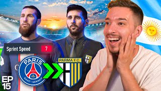 MESSI IL ADUCE PE RAMOS LA PARMA DAR NU MAI POATE SA ALERGE CARIERA CU MESSI 15  FIFA 23 ROMANIA [upl. by Dnalyaw92]