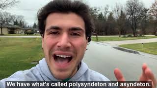 When to use Polysyndeton vs Asyndeton❓  Day 238 [upl. by Nelram459]