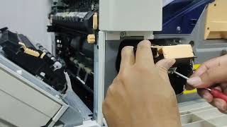 Xerox DocuCentreIV3070 របៀបប្ដូរ Chip Drum  How to replace chip drum [upl. by Kenwood580]