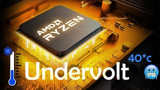 How To Undervolt Ryzen CPUs  High CPU Temperature Fix  JOHN TECH [upl. by Malkin43]