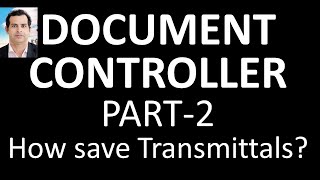 HOW TO SAVE OR MAINTAIN DOCUMENT TRANSMITTAL IN FODERS I PART2 I LEARN WITH SABIR [upl. by Elok679]