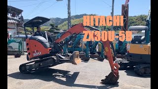 Inspection HITACHI ZX30U5B [upl. by Iseabal]