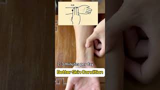 better skin condition acupuncture chinesemedicine chineseculture massage massagetherapy [upl. by Waki]