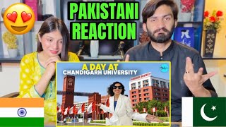 A Day at Chandigarh University  One of INDIA’S Best Private University  Pakistani Reaction [upl. by Pirri754]