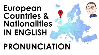 How to pronounce the names of European Countries amp Nationalities [upl. by Noskcire120]