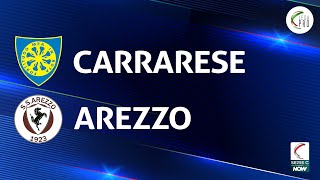 Carrarese  Arezzo 23  Gli Highlights [upl. by Norad566]