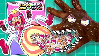 ❤️Paper Play❤️ Rescued pregnant Princess Loolalilu and candy babies from chocolate Fudge Monster [upl. by Euqinorev319]