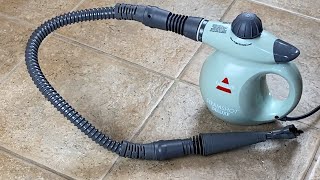 How To Clean Grout Using the Bissell Steamshot Deluxe [upl. by Kaplan]