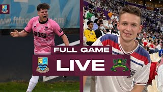 🔴 LIVE CUP FOOTBALL Farnham Town vs Rayners Lane  Thogden In The Dugout [upl. by Bunnie]