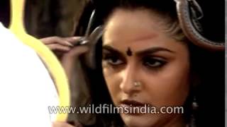 Ganga Jamuna Saraswati Hindi movie being made Jayaprada directed by Manmohan Desai [upl. by Elam]