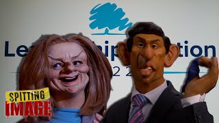 Liz Truss Vs Rishi Sunak  The Best of the Leadership Contenders  Spitting Image [upl. by Arsi]