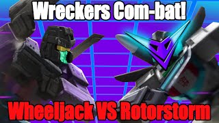 Wheeljack Vs Rotorstorm [upl. by Eisle414]