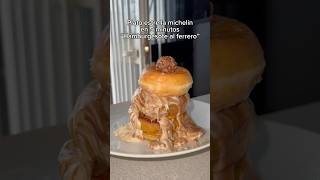 Plato estrella michelín en 5 minutos “Hamburgesote al ferrero” [upl. by Brunhilde]