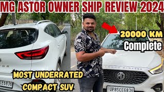 MG Astor Ownership Review 2024 Watch This Video Before You Choose This Car [upl. by Naillimixam554]