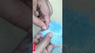 Amazing Tassel Making Idea With Sewing Thread Flower Design Trick [upl. by Elwee]