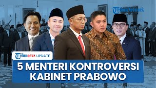 Belum Ada Seminggu 5 Menteri Kontroversial Prabowo soal HAM hingga Blunder Kementerian Ramping [upl. by Kerge]