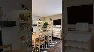 Our Homeschool Room is coming together homeschoolroom homeschoolroomtour firstyear [upl. by Nayab]