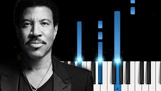 The Commodores  Lionel Richie  quotStillquot  Piano Tutorial [upl. by Faus256]