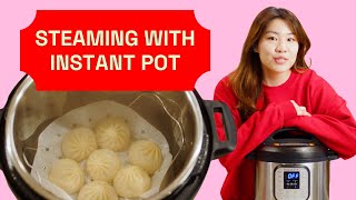 How To Steam Soup Dumplings with an Instant Pot [upl. by Idissak]