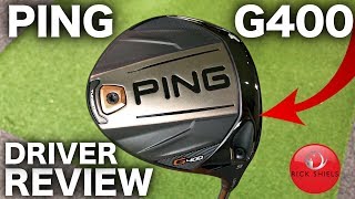 NEW PING G400 DRIVER REVIEW [upl. by Elem]