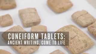 Cuneiform Tablets Ancient Writing Comes to Life [upl. by Ainadi]