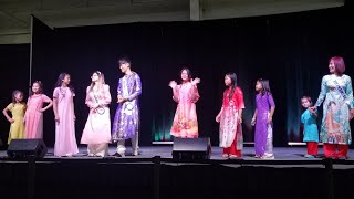 Saskatoon Folkfest 2024 Vietnamese Pavilion Day 3 Áo Dài Fashion Show [upl. by Migeon]