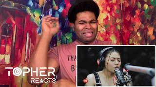 Morissette Amon amp Jason Dy  Diyan Ba Sa Langit Live on Wish 1075 Bus Reaction  Topher Reacts [upl. by Jaddo669]