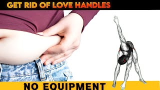 Effective Love Handle Workouts 💪  Burn Love Handle Fat at Home Without Equipment  Fitness Galorequot [upl. by Yenor]