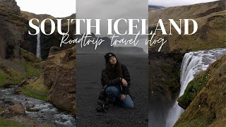 ICELAND TRAVEL VLOG South coast  Reykjavik to Vik  Black sand beaches amp Seljalandsfoss waterfall [upl. by Notsrik]