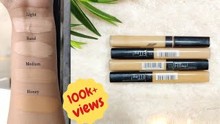 MAYBELLINE FIT ME CONCEALER  PART  1  LIGHT TO MEDIUM SKINTONE [upl. by Yedorb]