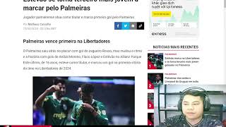 Estêvão se torna terceiro mais jovem a marcar pelo Palmeiras [upl. by Marie-Jeanne]