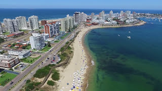 Punta del Este Uruguay  DJI Phantom 3 Advanced drone aereo aerial [upl. by Anyrb]