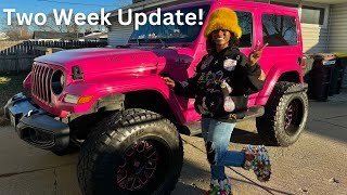 How does my 2door Jeep Wrangler drive after a lift  35 inch lift 37 inch tires 20 inch wheels [upl. by Yklam]