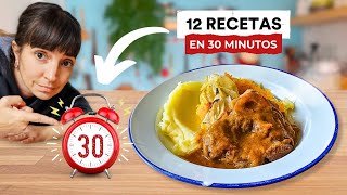 Recetas que se hacen en 30 minutos ideas fáciles y rápidas [upl. by Nyrahs]