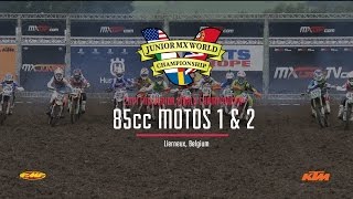 2014 Junior World Championship 85cc ft Savaste  Grothues  Haarup  Mullinnex  vurbmoto [upl. by Ioab986]