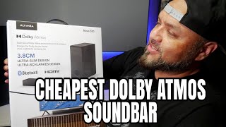 I bought the cheapest Dolby Atmos Soundbar from Amazon [upl. by Aidualc]