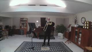 Concerto for Trombone and Orchestra Mvt 1 Grondahl [upl. by Jammal]