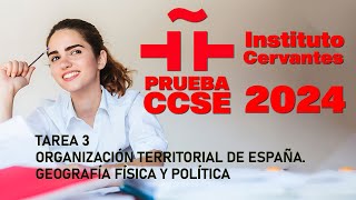 Prueba CCSE 2024 📗 Tarea 3️⃣ NACIONALIDAD ESPAÑOLA 🇪🇸 [upl. by Bitthia]