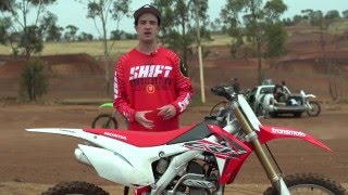 First Impression 2016 Honda CRF250R  Transmoto Project Bike [upl. by Hamas]