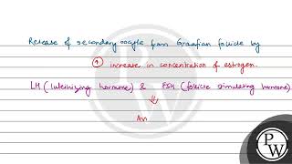 Which of the following hormone levels will cause release of ovum ovulation from the graafian f [upl. by Concettina]